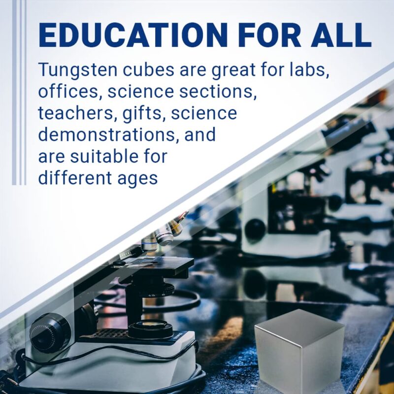 Cubo de tungseno de 3,8cm - 1kg de tungsteno - Imagen 7